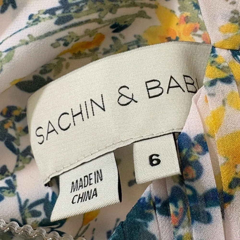Sachin + Babi Anastasia Maxi Dress Size 6 - Picture 6 of 7